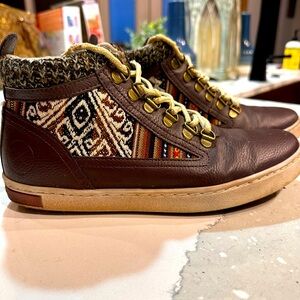 INKKAS Size 9 Brown Leather - Vegan Camping Boot